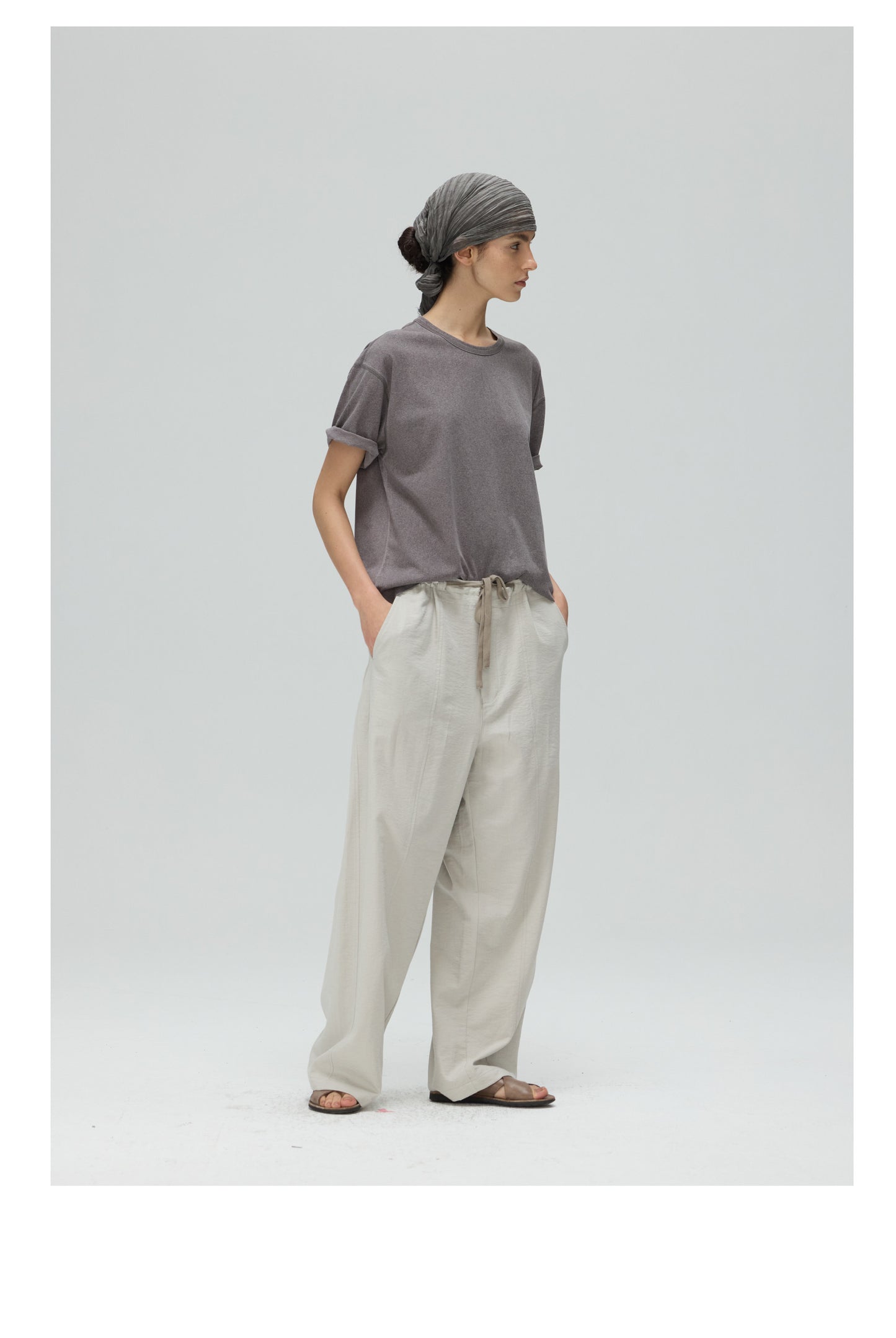 Drawstring Casual Pants