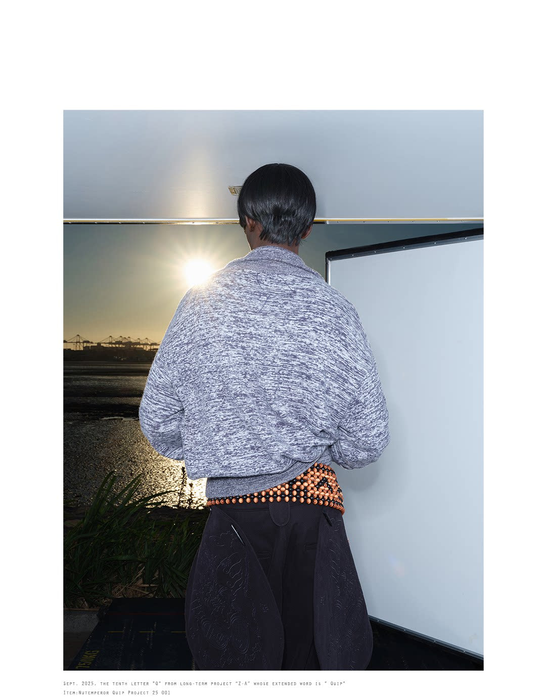 Casual Irregular Knit Sweater