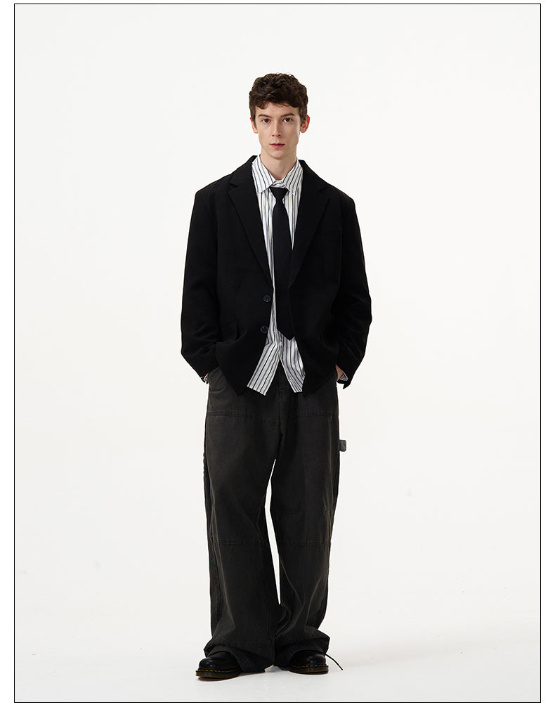 Clean Fit Silhouette Suit Jacket