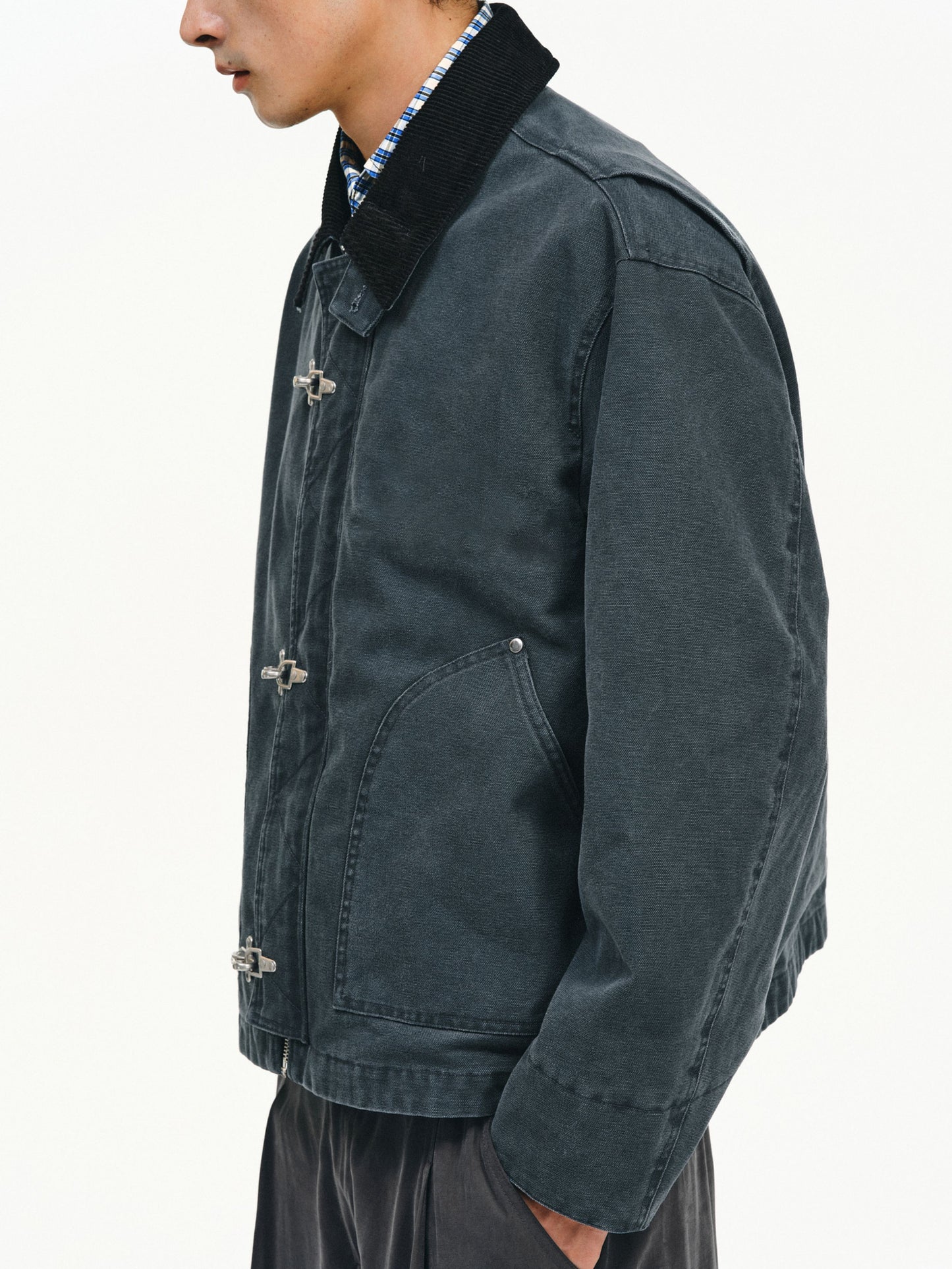 Aircraft Button Detroit Jacket