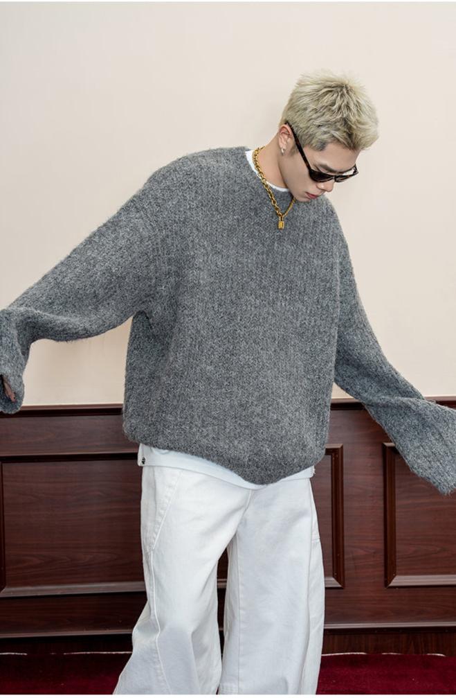 Oversized Round Neck Sweater