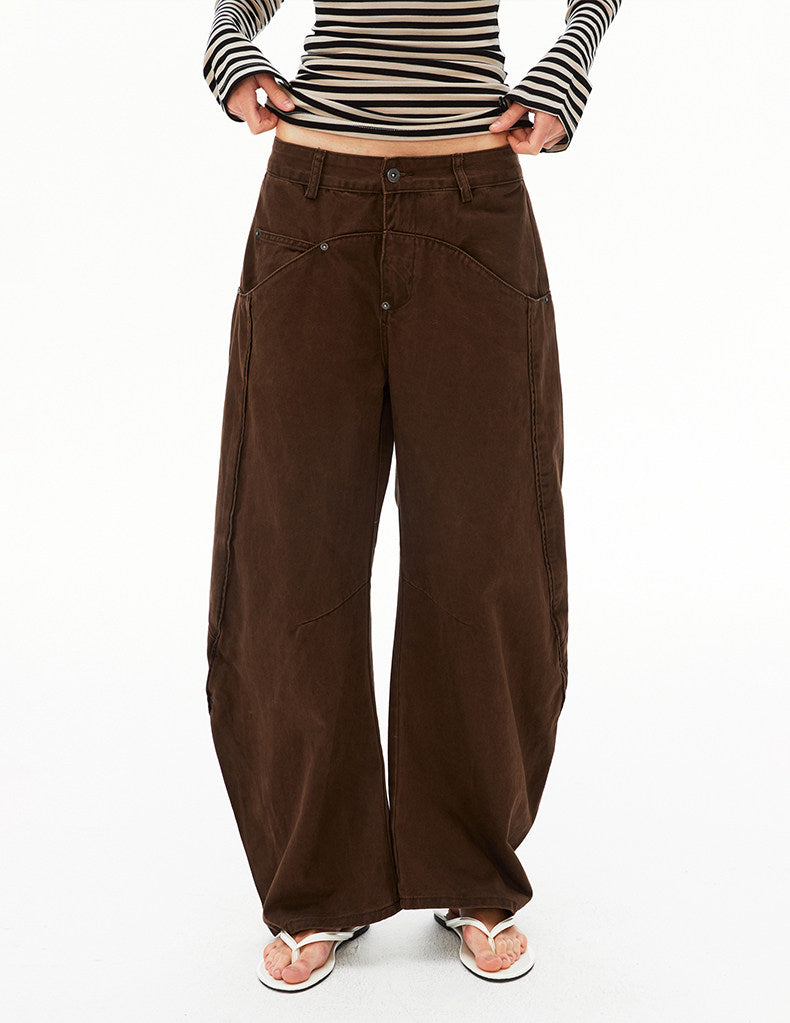 Retro-Cut Casual Pants