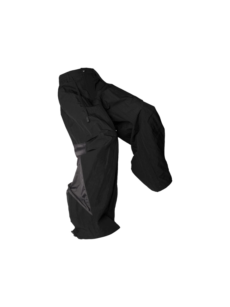 Windproof Deconstructed Casual Pants