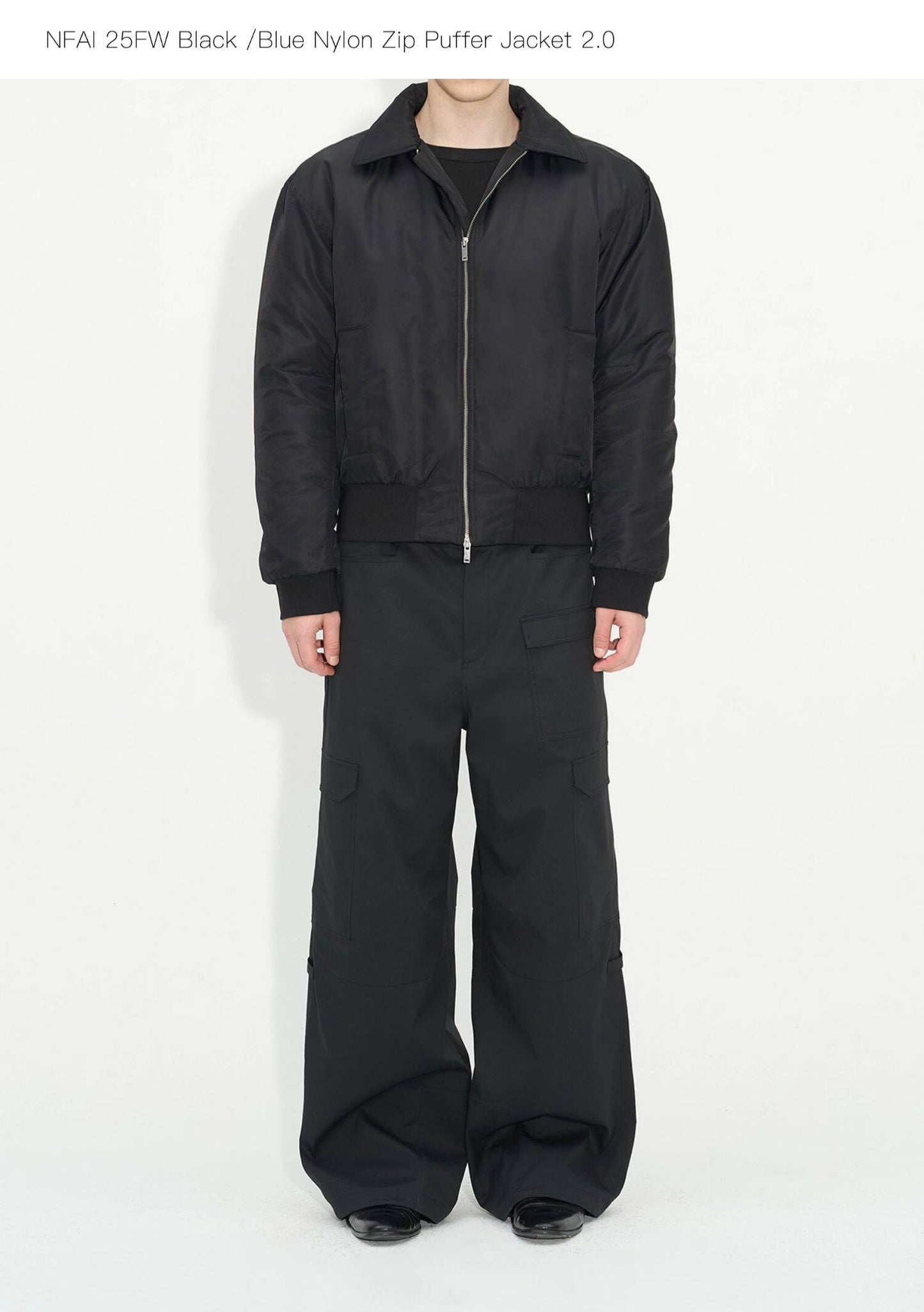 Collar-style cotton jacket