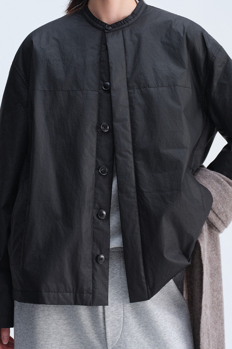 Small Stand-Collar Quilted Jacket
