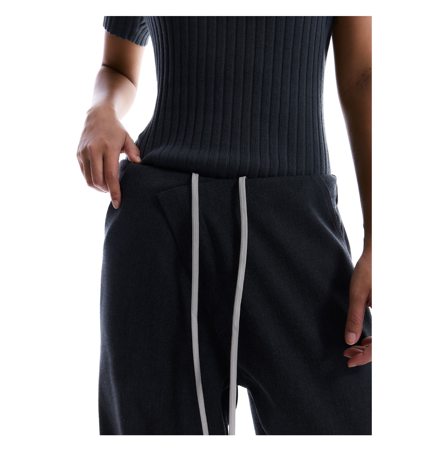Casual Stretch Sweatpants with Elastic Waistband
