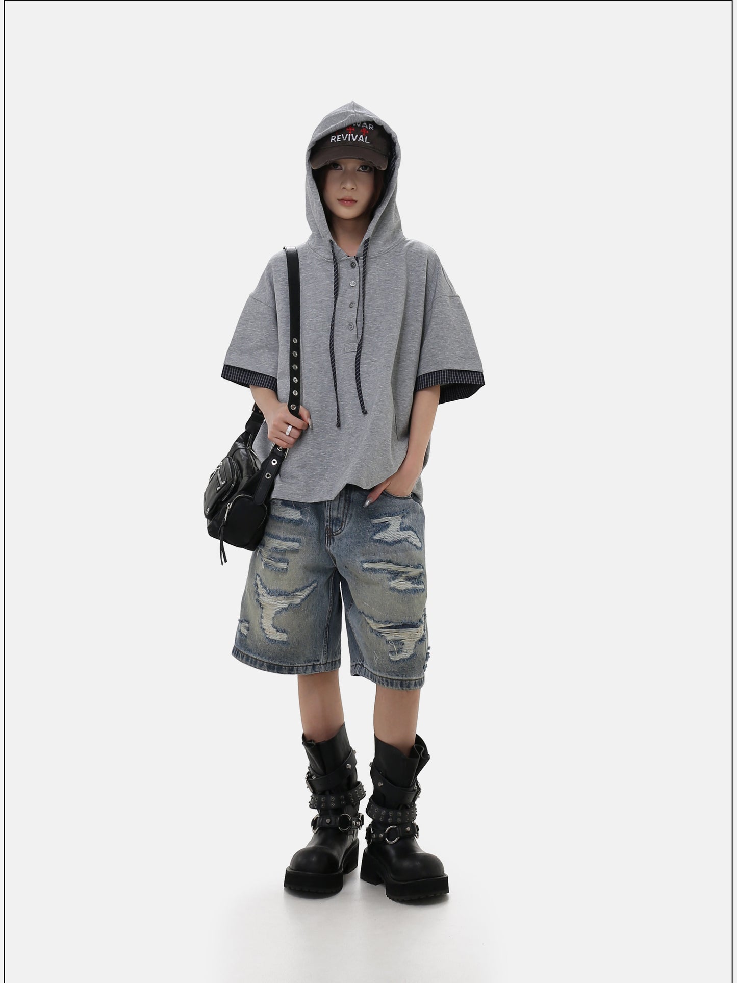 릴렉스드 핏 캐주얼 후디