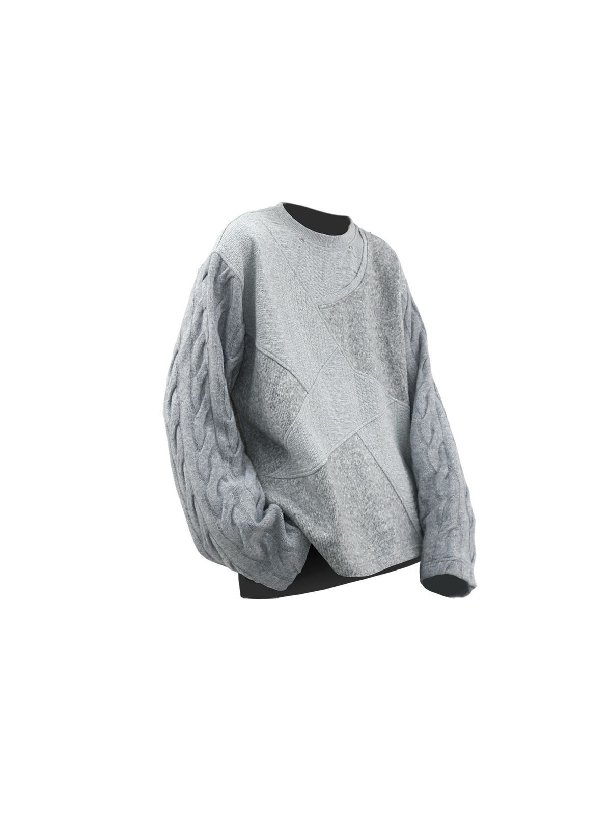 Textured Pullover Knit Sweater