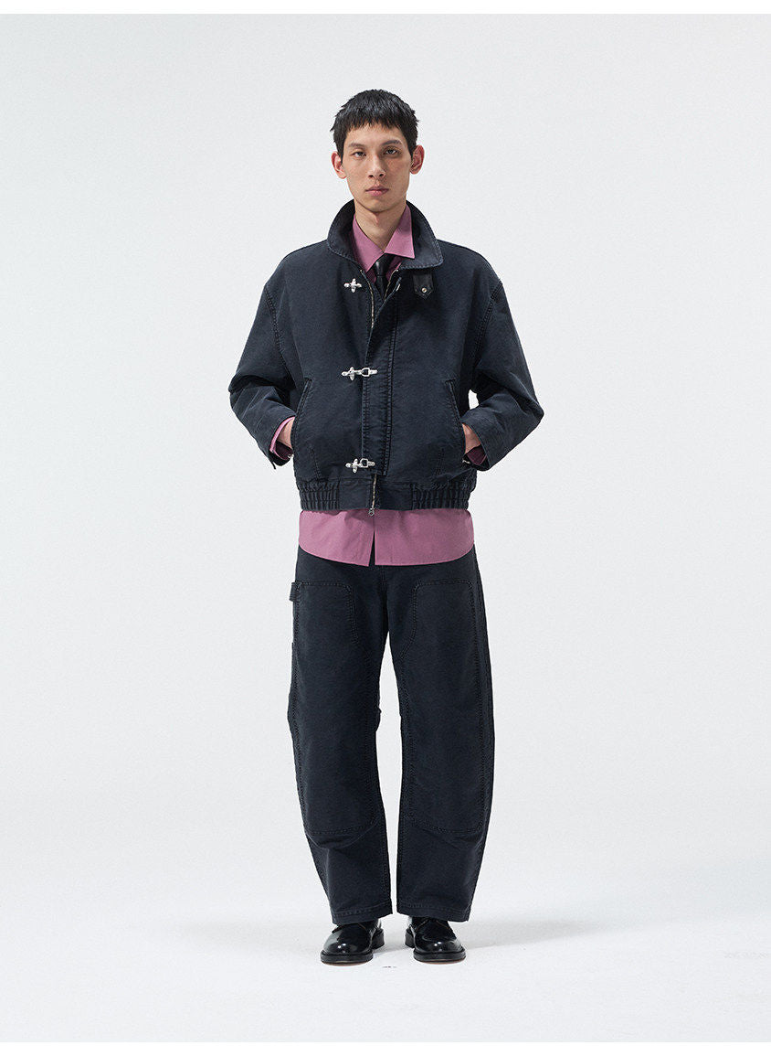 Cotton Moleskin Cargo Pants