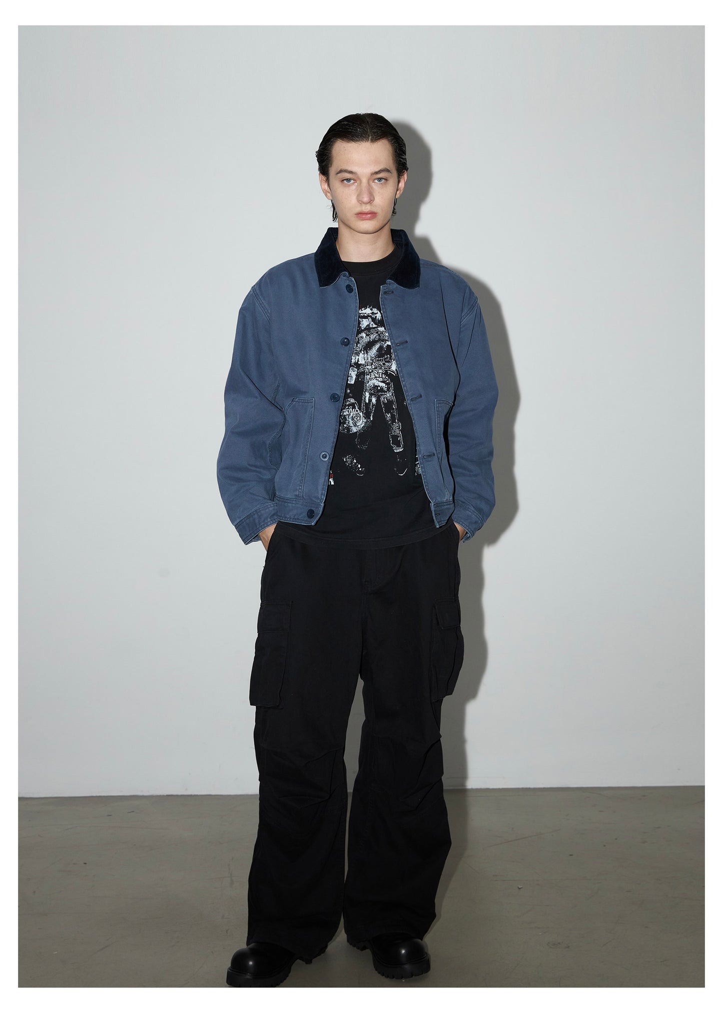 Short Wide Work Jacket