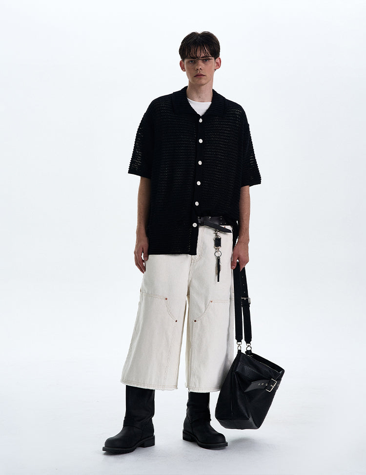 High-end hollow knit