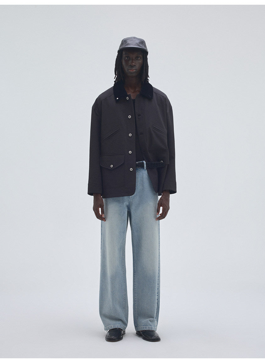 Vintage-Wash Fit Jeans