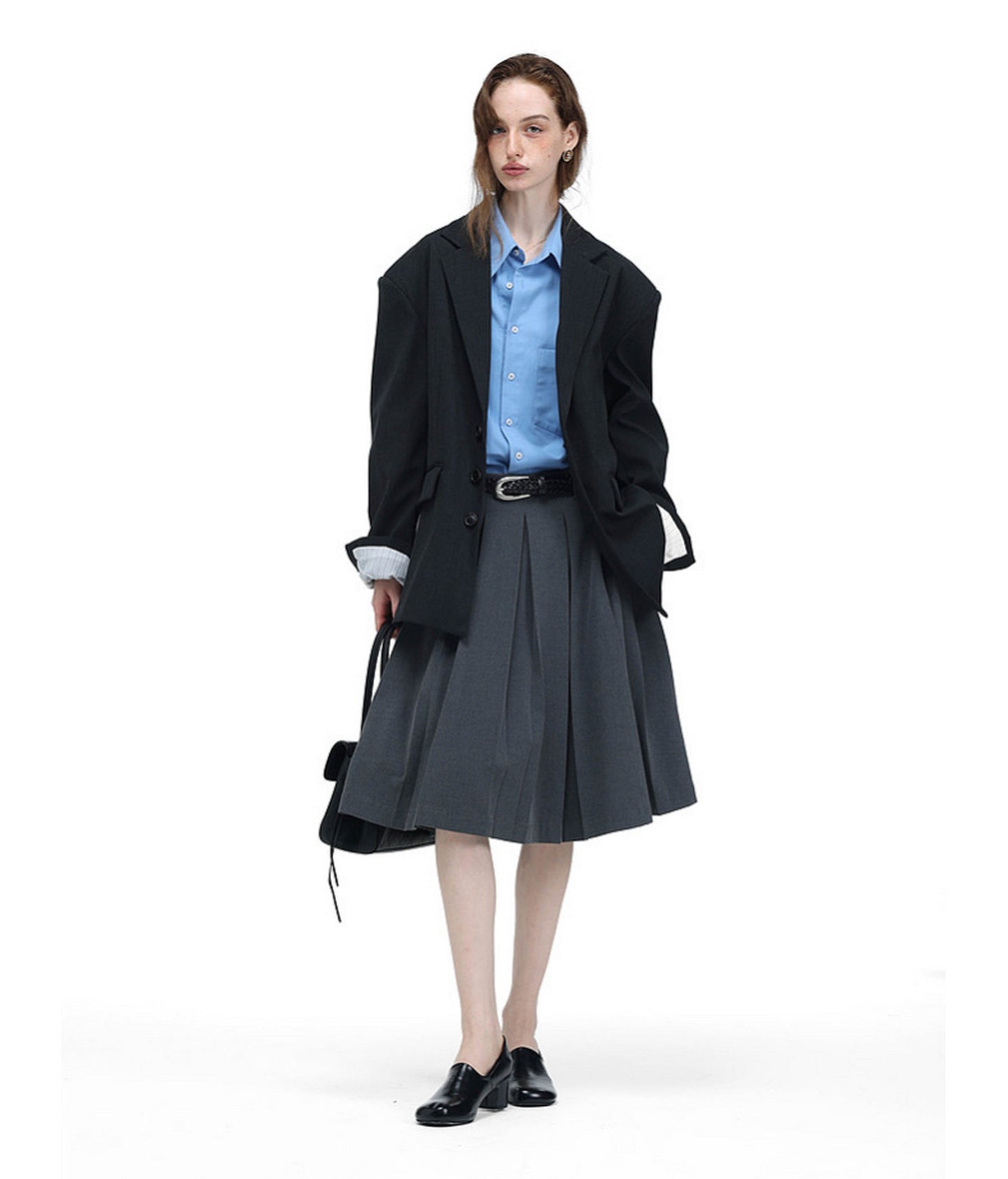 Stitched-Stripe Jacket