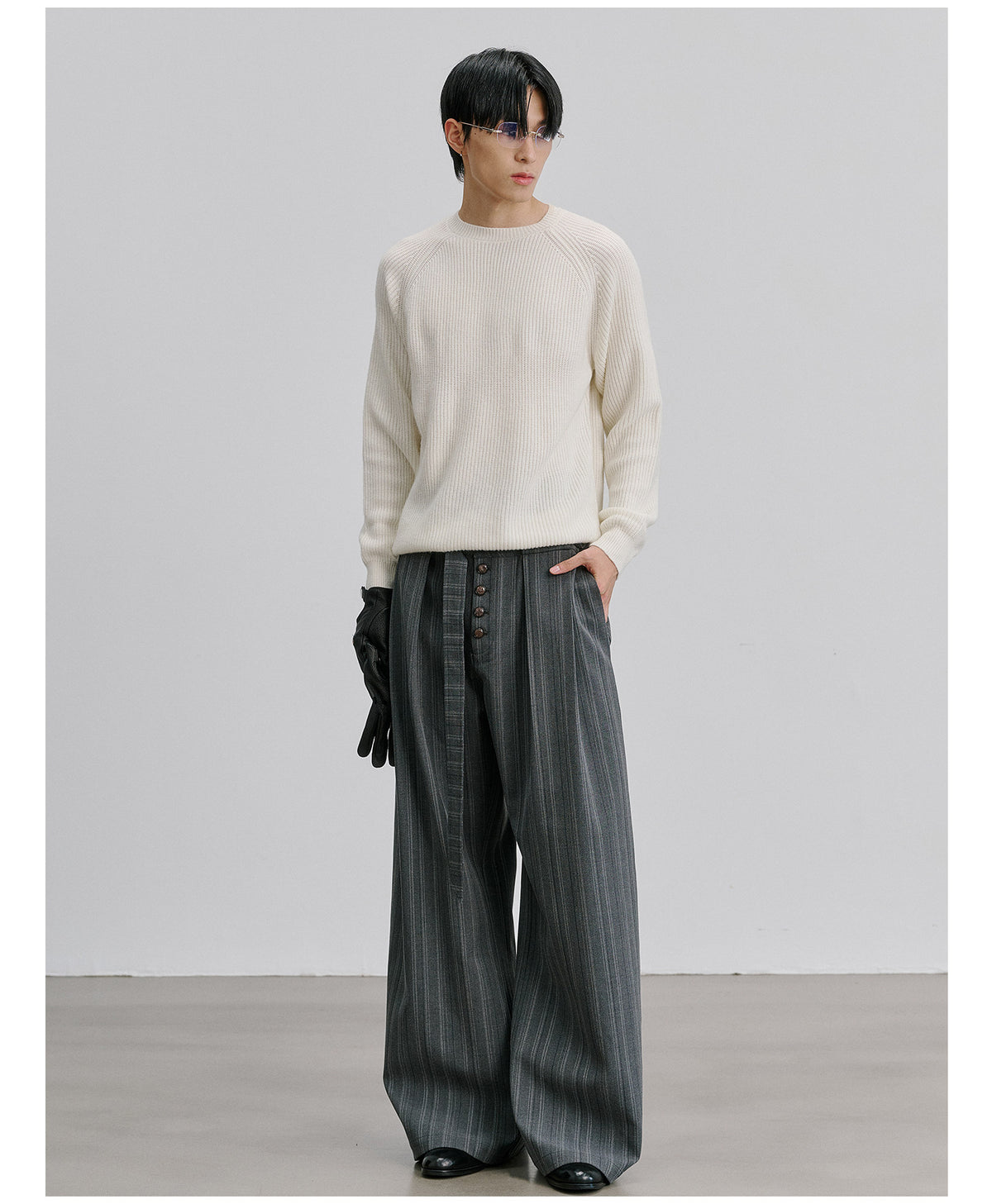 Striped Casual Pants
