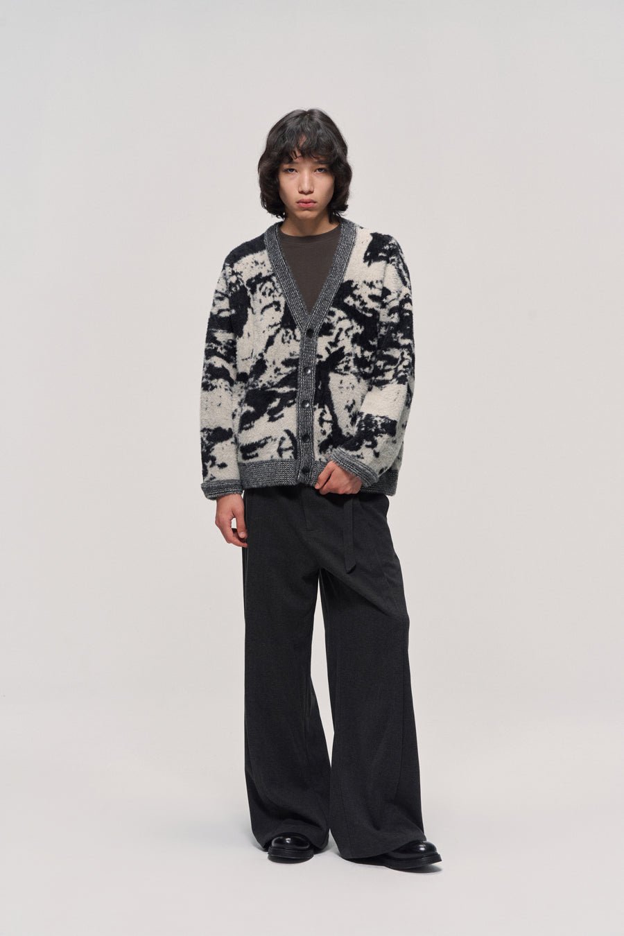 Faux Mink Fur Thick Cardigan