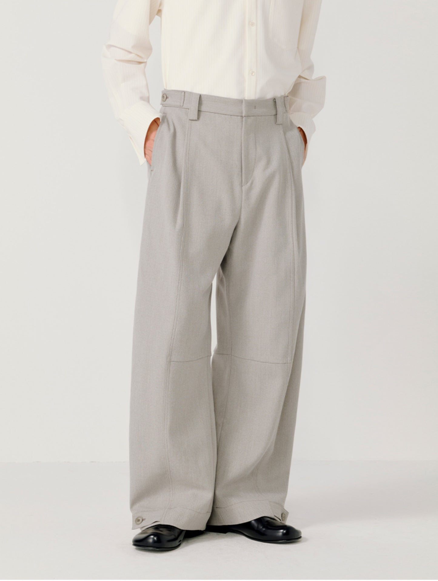 Three-Dimensional Construction Casual Pants