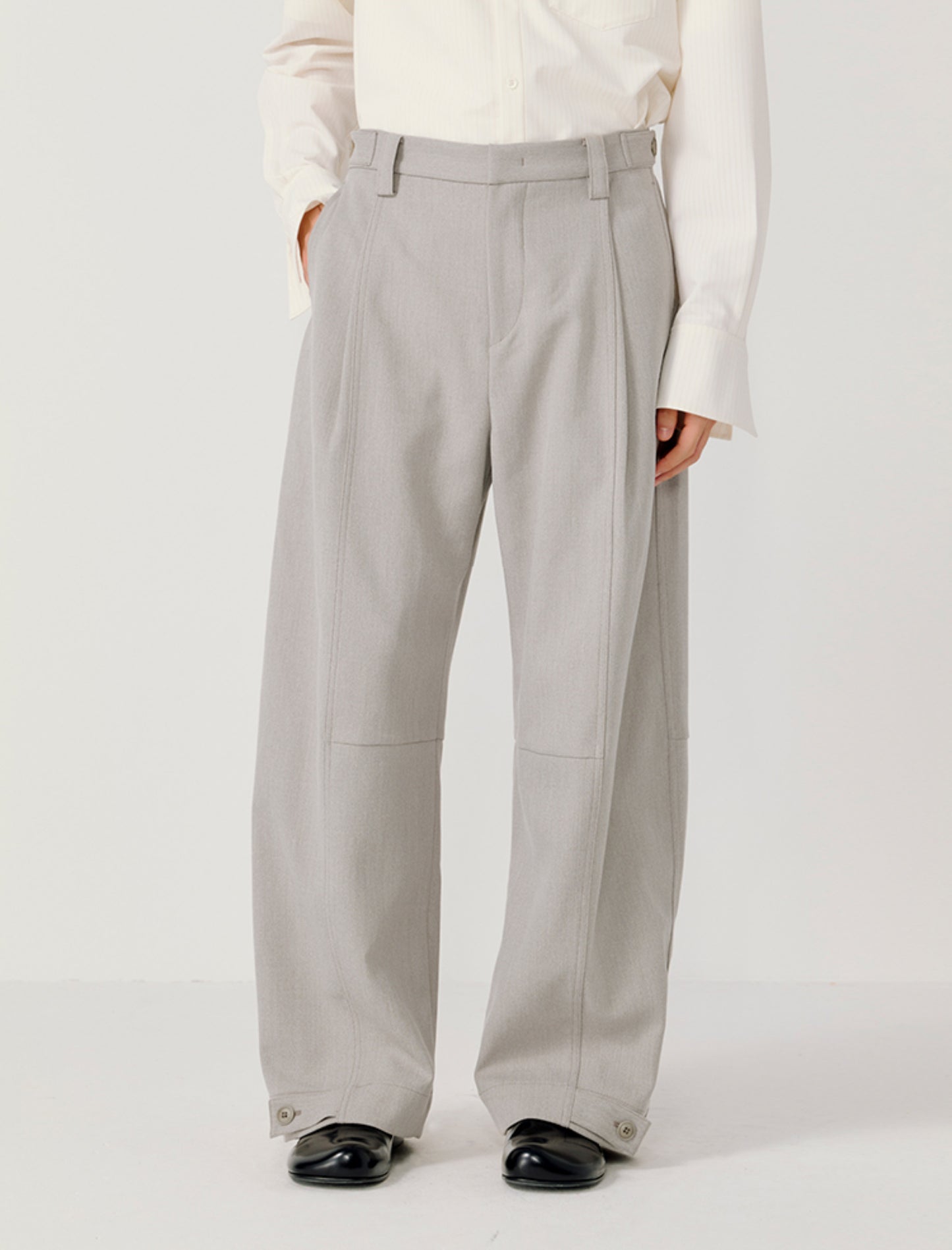 Three-Dimensional Construction Casual Pants