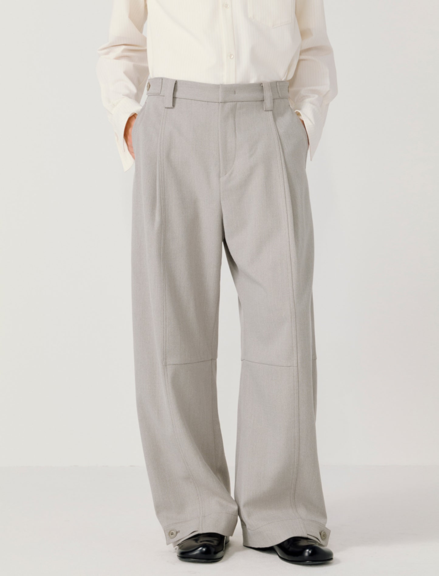 Three-Dimensional Construction Casual Pants