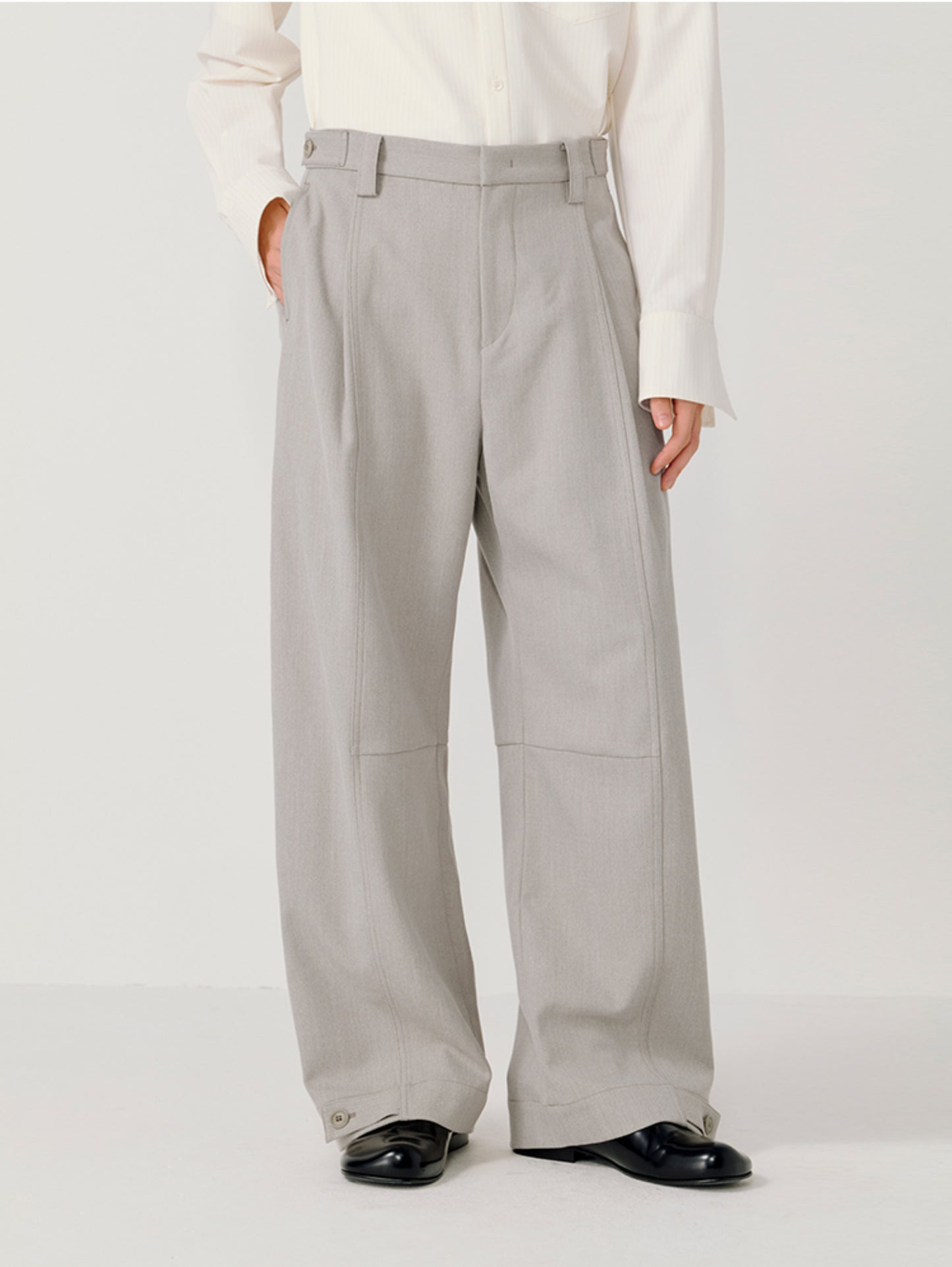 Three-Dimensional Construction Casual Pants