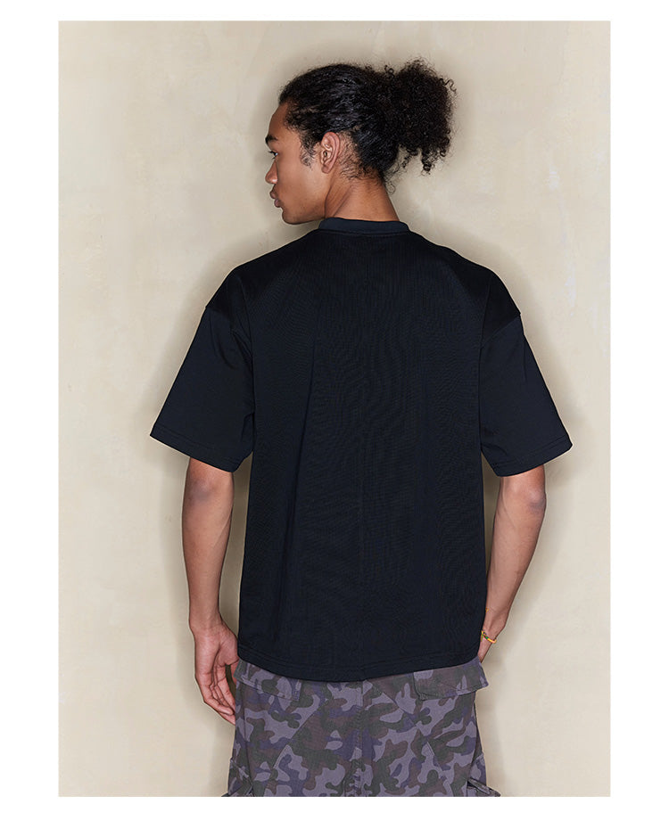 Basic Patchwork T-Shirt