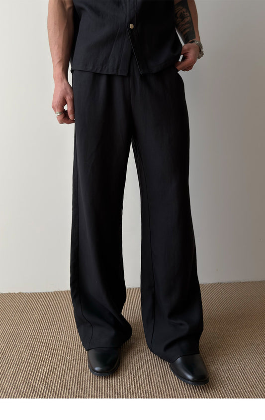 Natural Lyocell Casual Pants