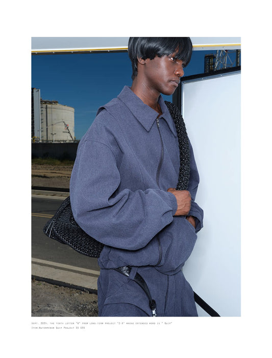 Irregular Cut Thick Jacket