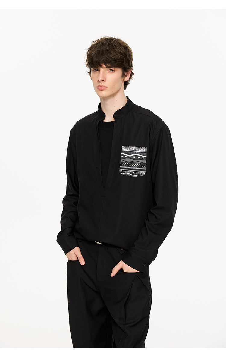 Fake Two-Piece Shirt