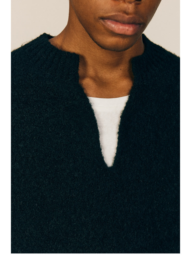 V-Neck Pullover Sweater