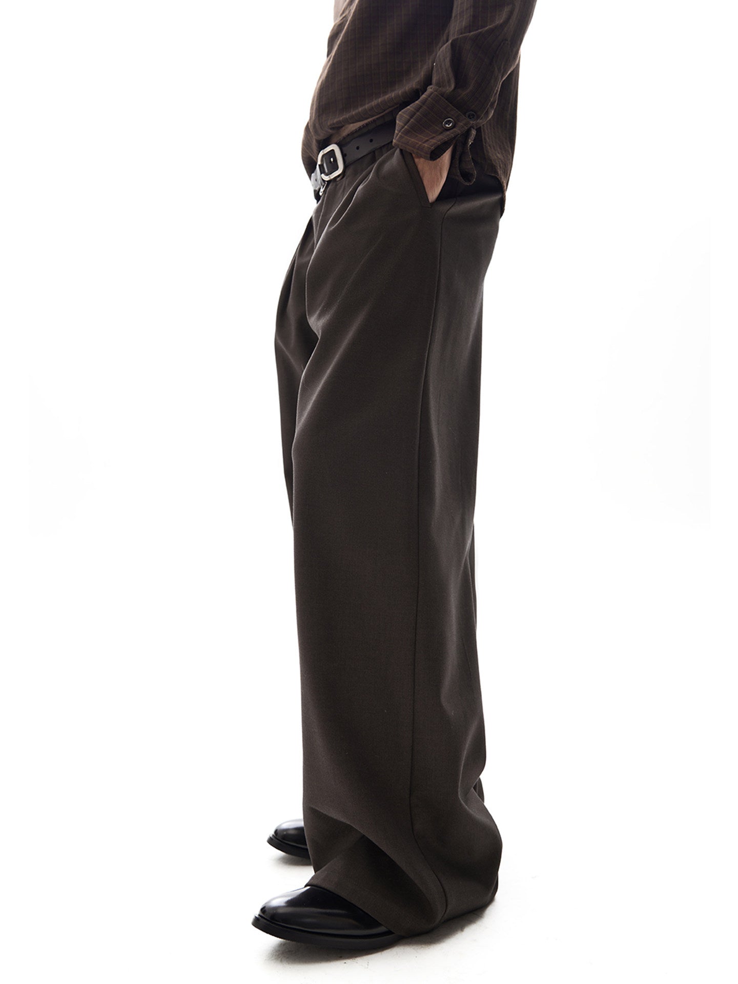 Pleated Casual Pants