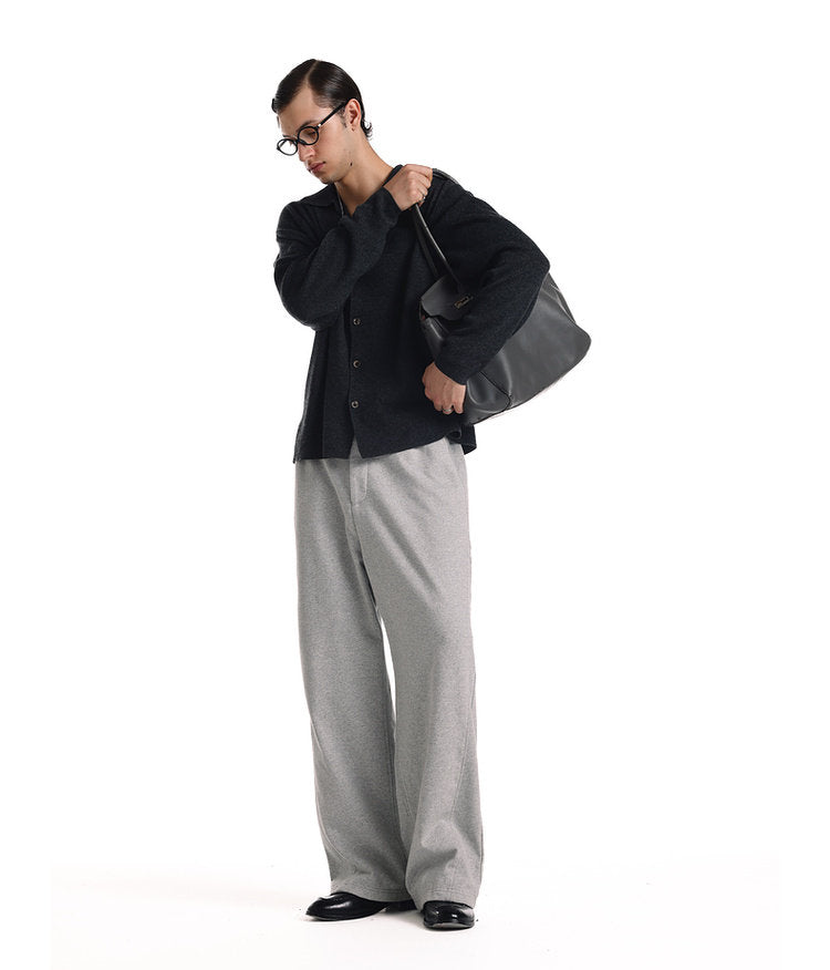 Basic Color Knit Cardigan