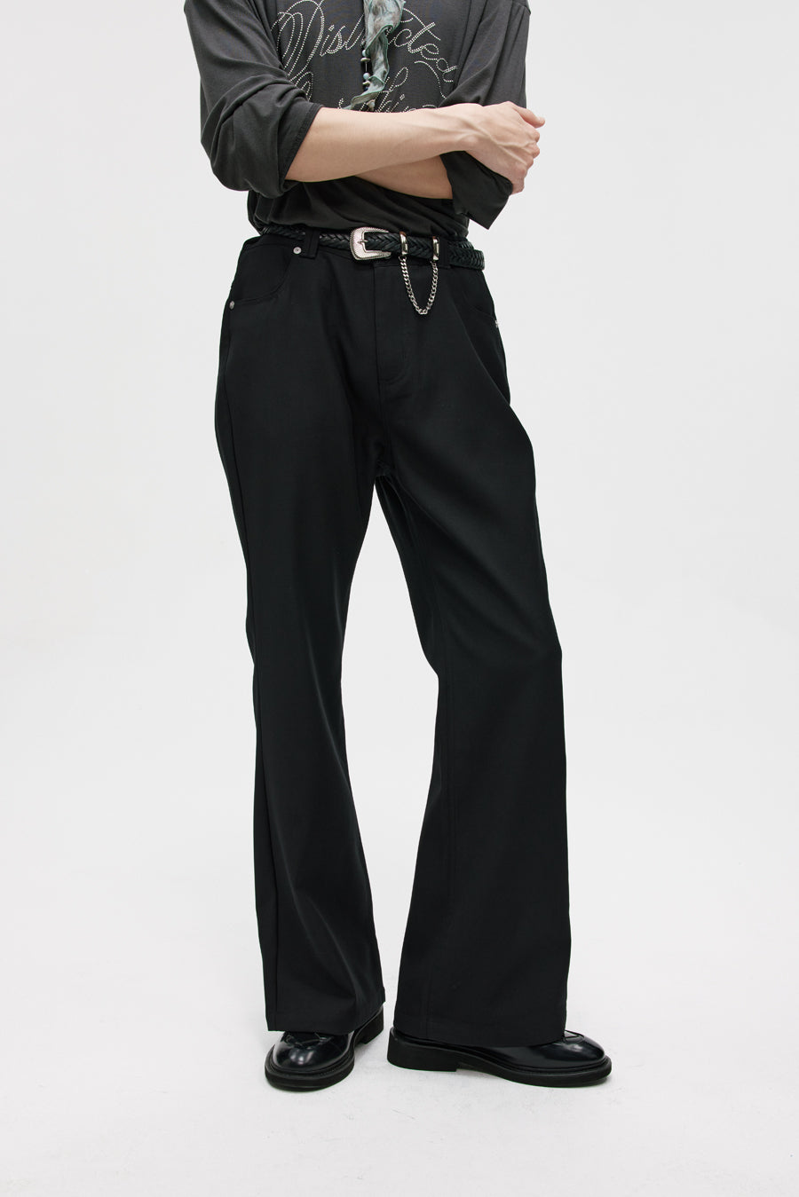 Basic silhouette boot pants