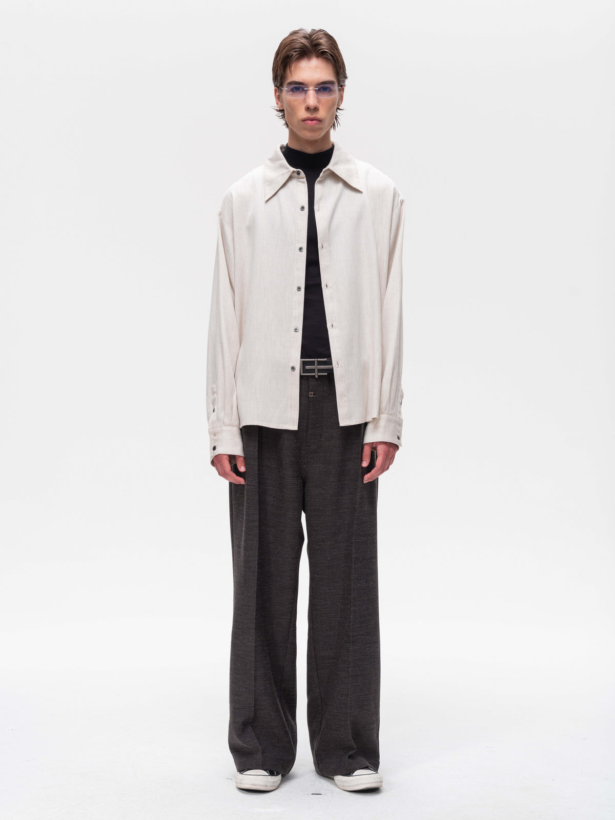Executive Business Straight-Leg Pants