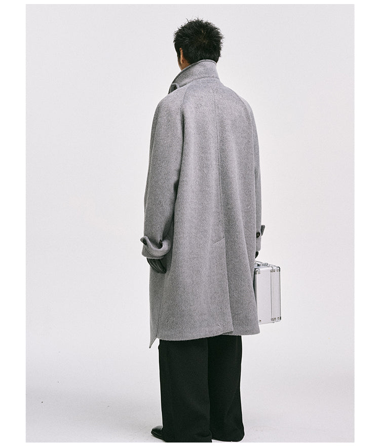 Clean Fit Casual Wool Coat