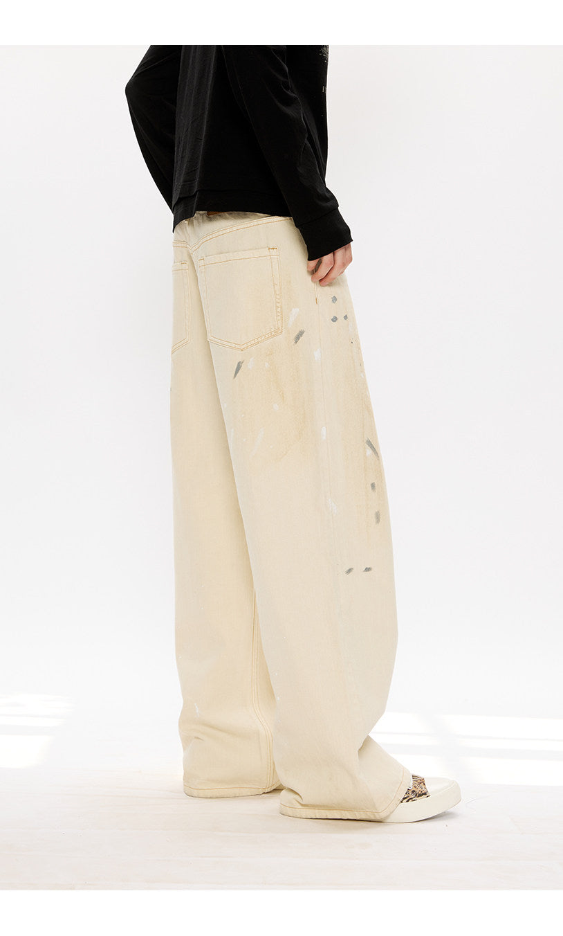 Loose-Fit Straight-Leg Jeans