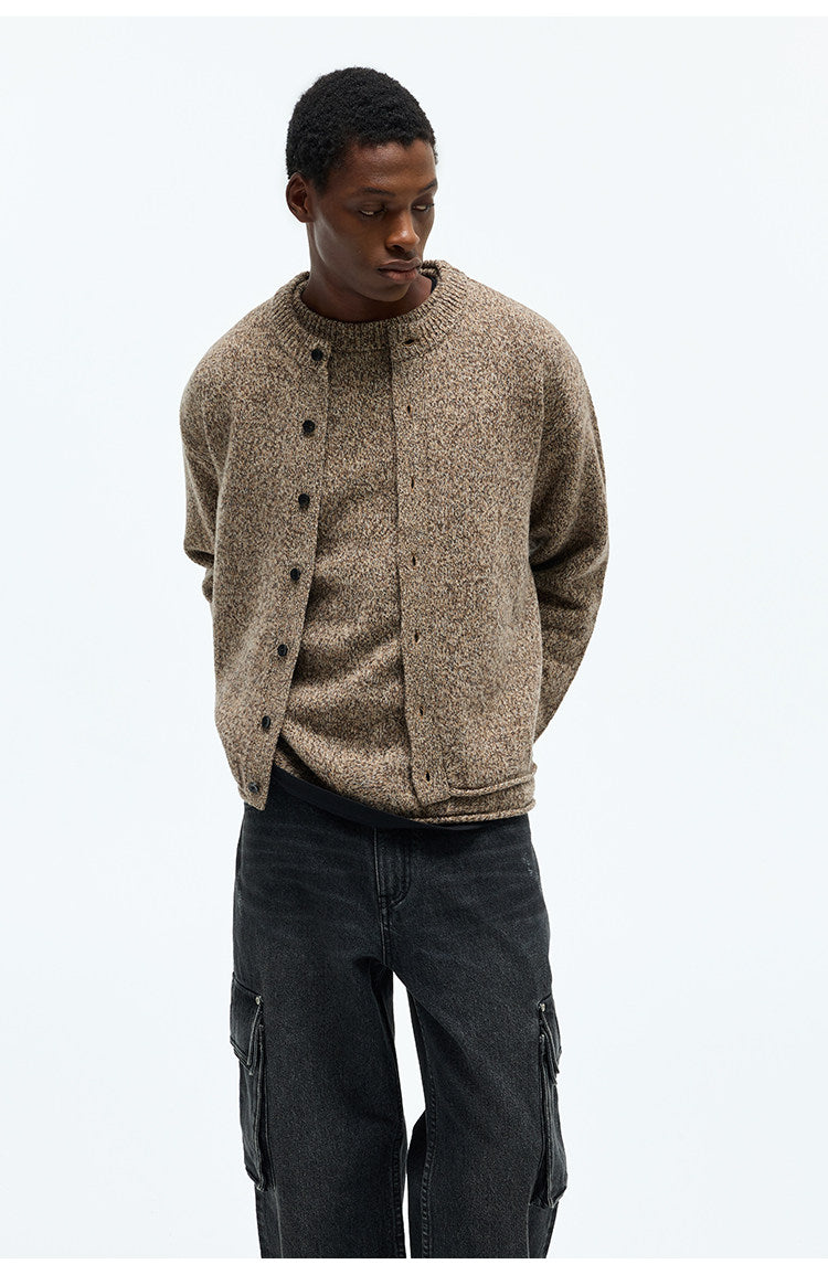 Merino Wool Blend Cardigan