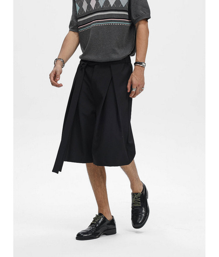 3D-Shirred Shorts