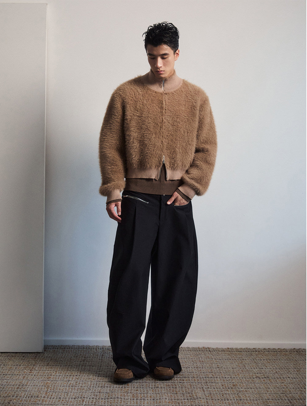 Faux Mink Fur Jacket