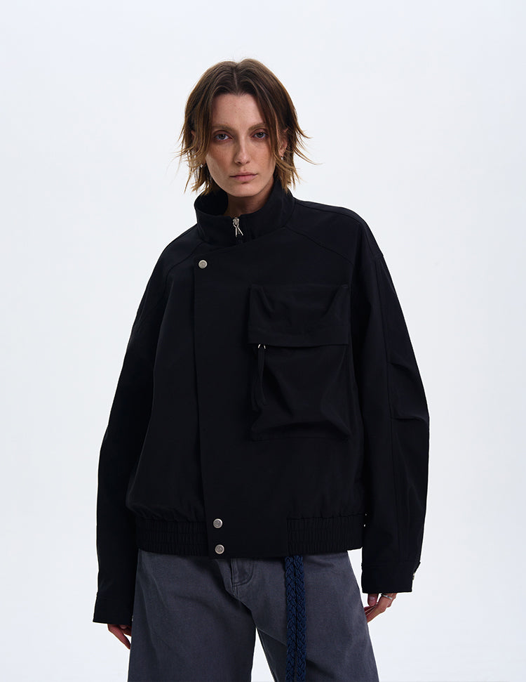 Unisex deconstructed jacket