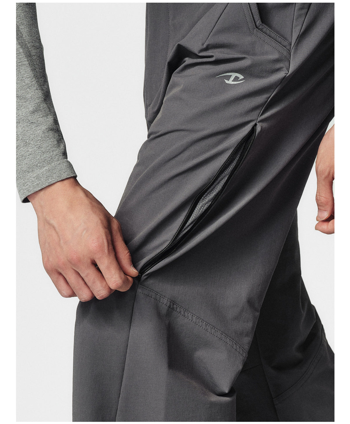 4-Pocket Softshell Straight-Leg Casual Pants