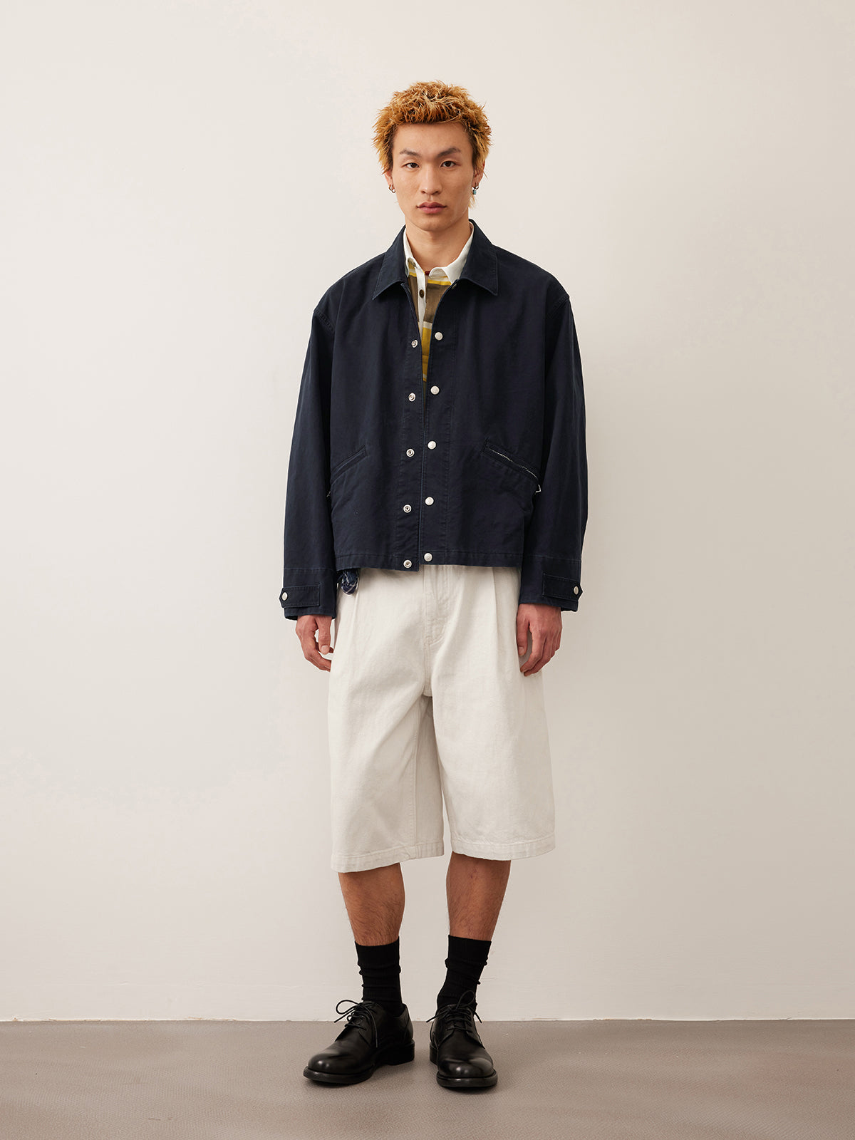 Washed Damaged Coach Jacket