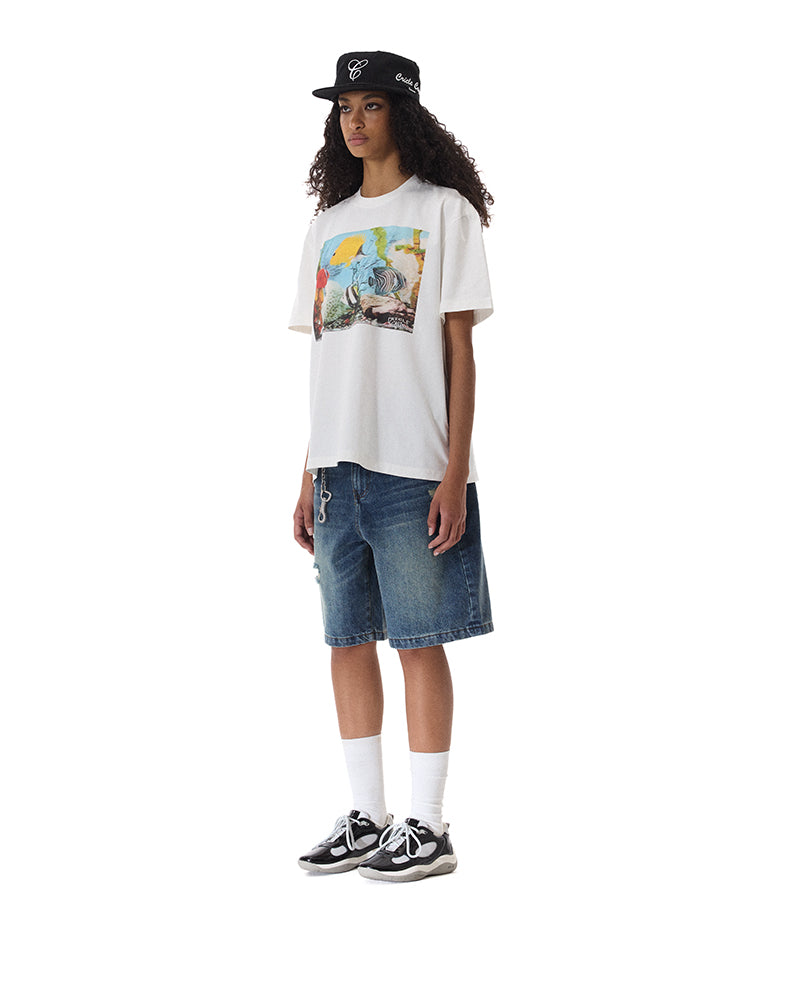 Printed Round Neck T-Shirt