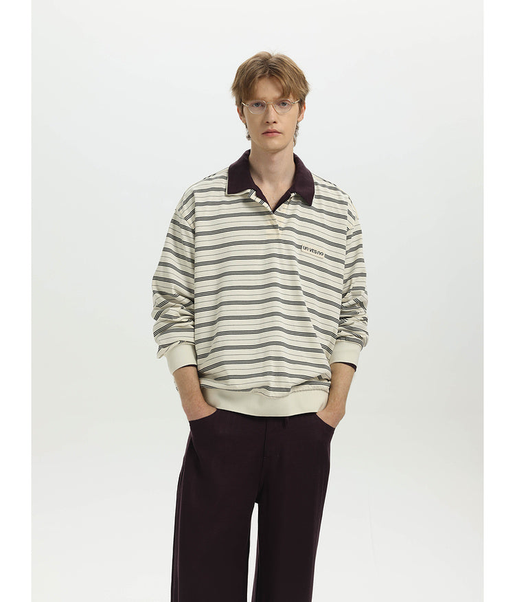 Retro College Polo Shirt