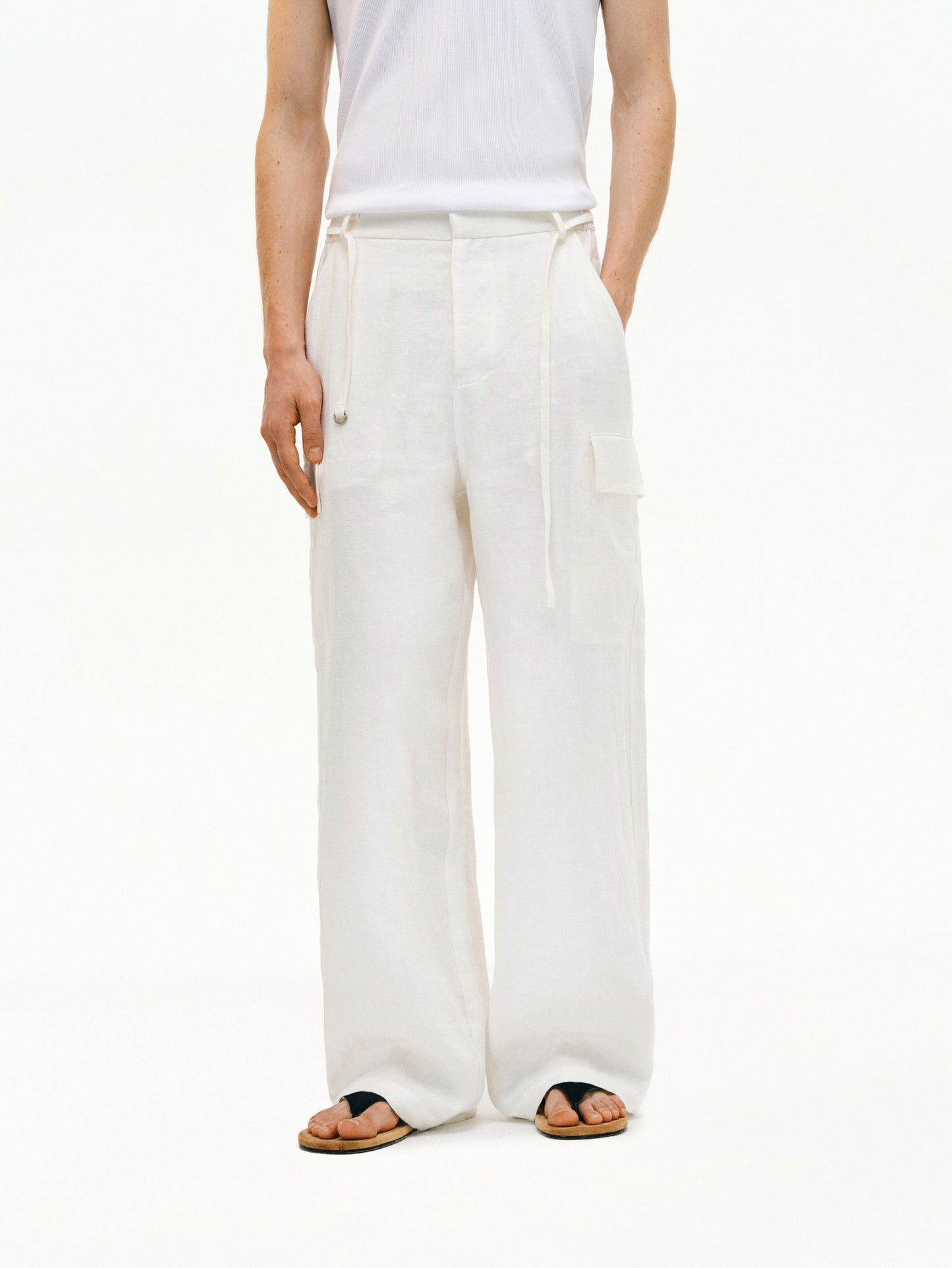 Linen Work Pants