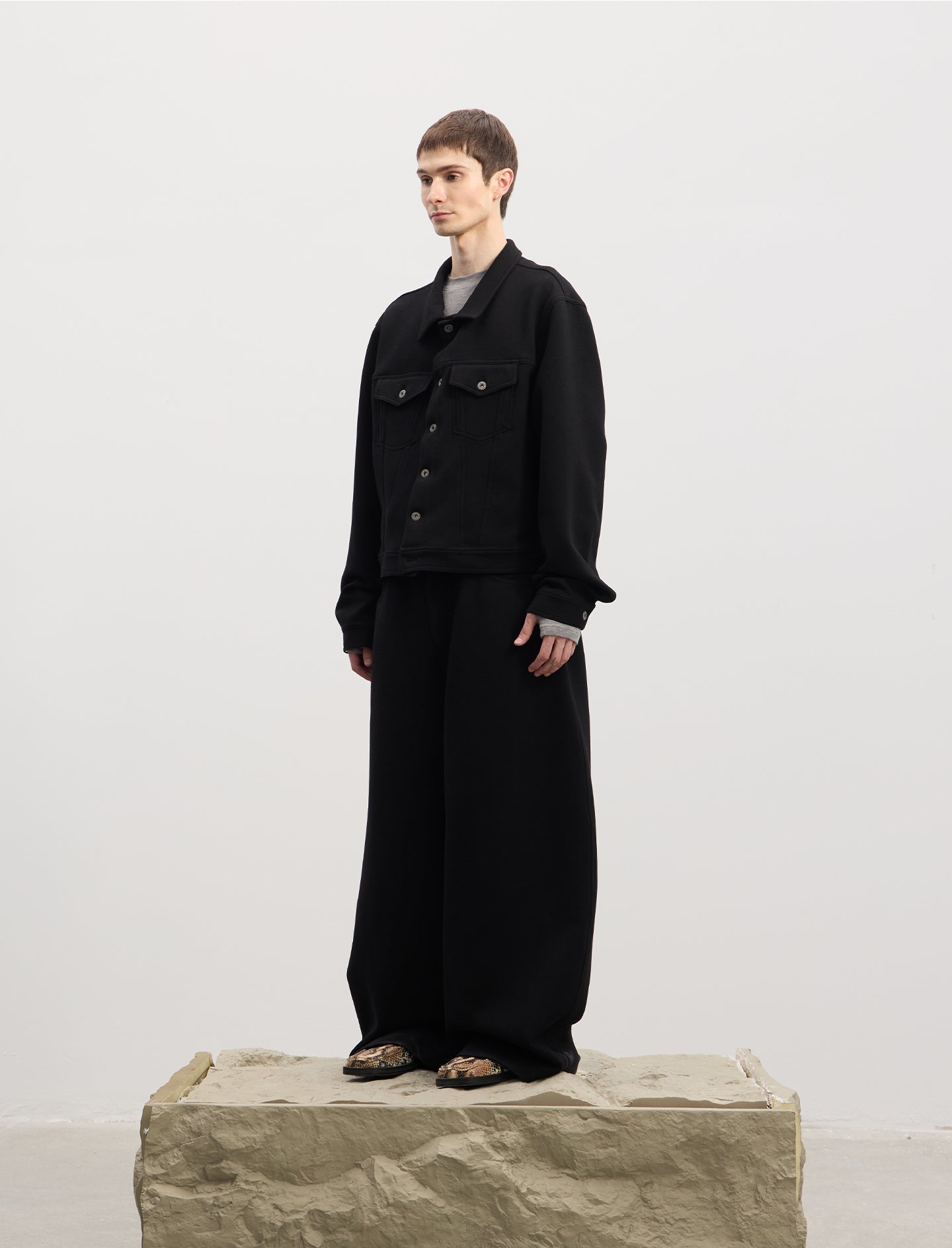 Machete Silhouette Baggy Pants