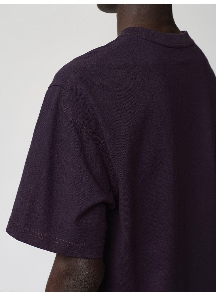 Relaxed-Fit Basic Round-Neck T-Shirt