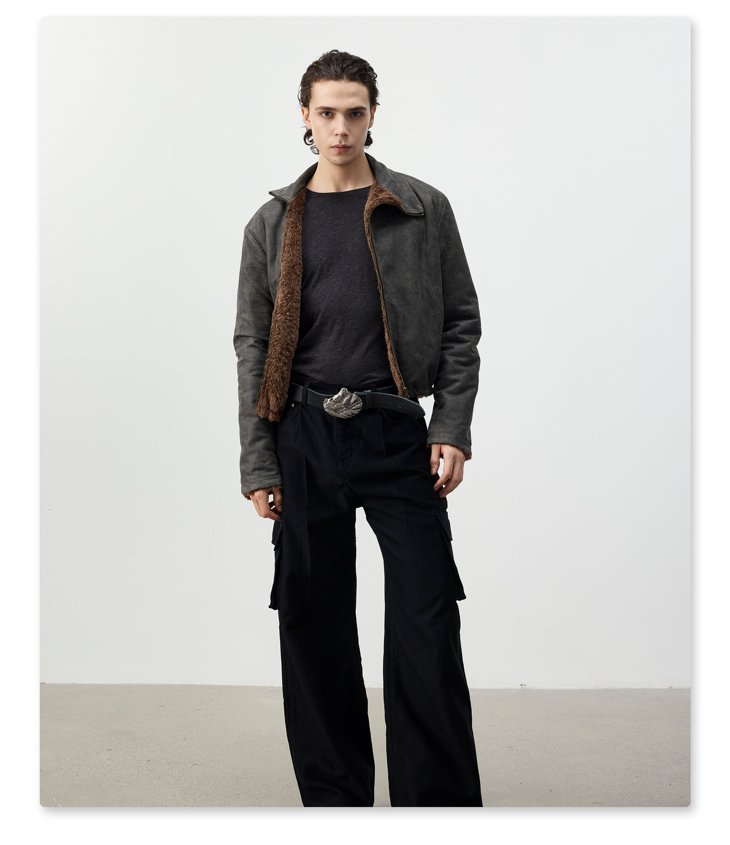 Zipper Cotton Jacket