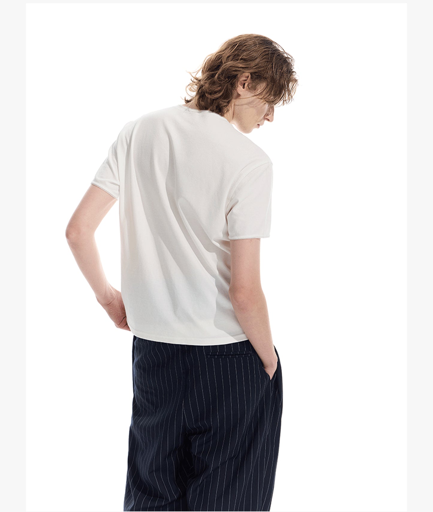 Raglan Basic Slim Fit T-Shirt