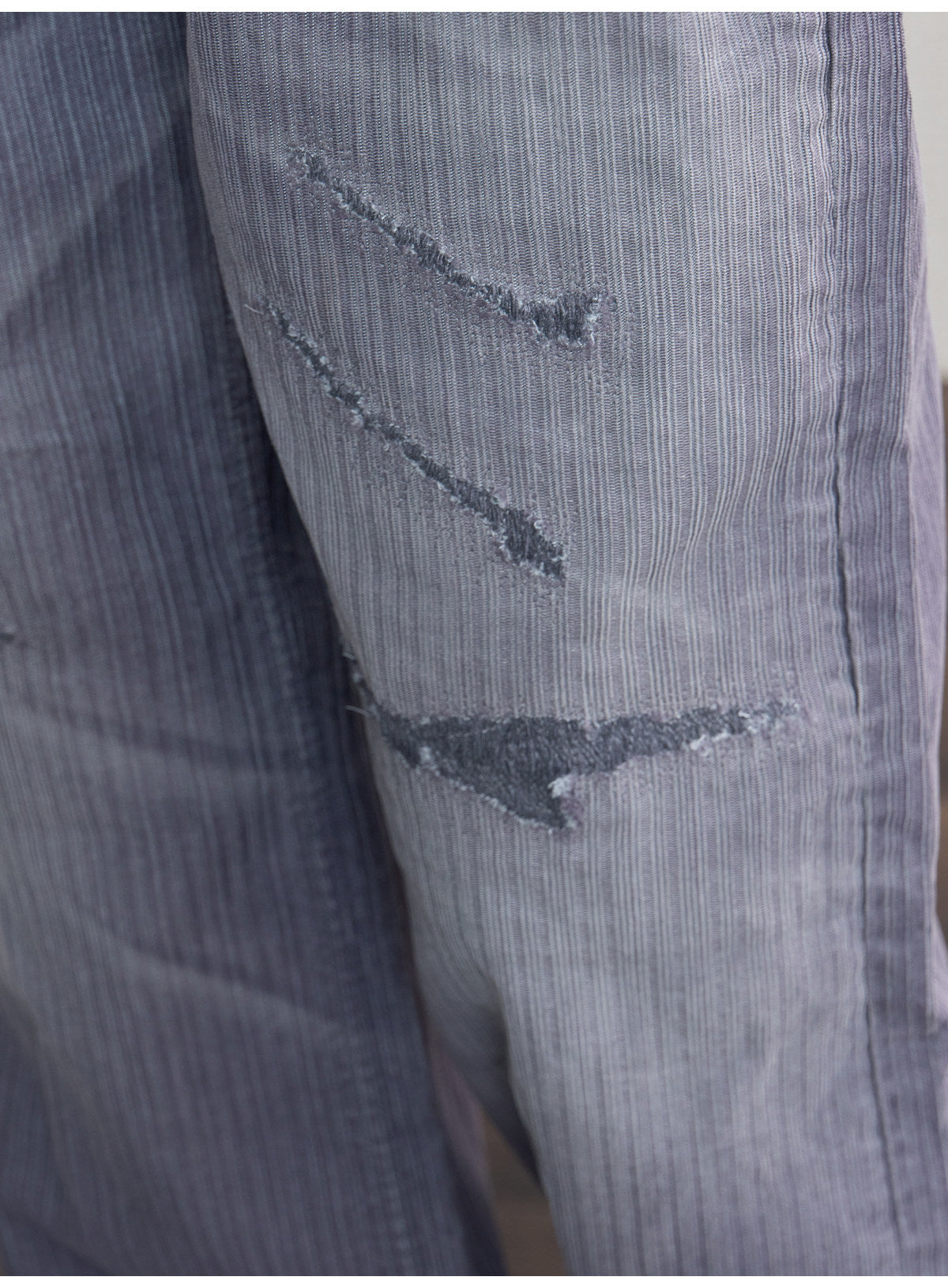 Water-Washed Straight-Leg Jeans