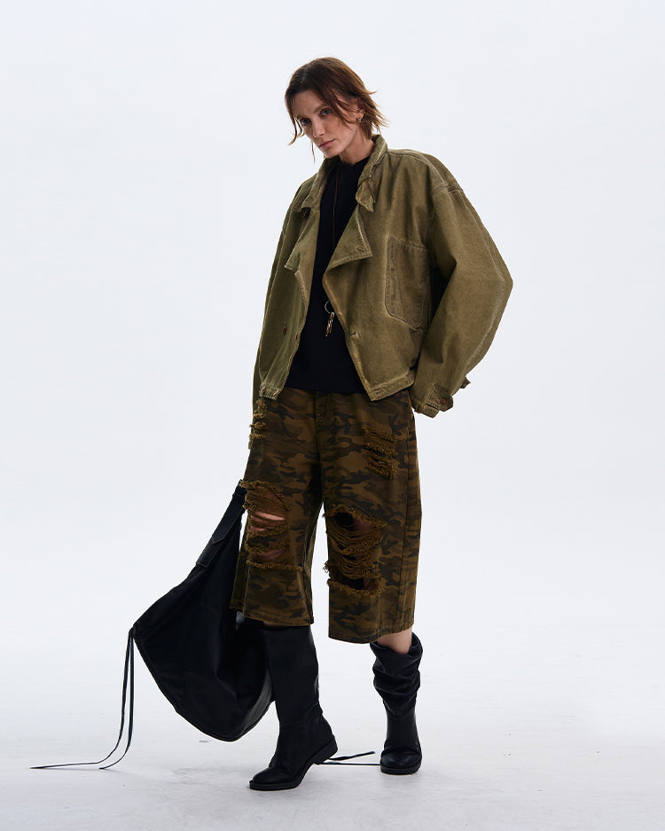 Washed Damaged Jacket