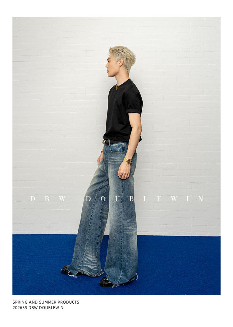 Slim-Fit Regular-Sleeve T-Shirt